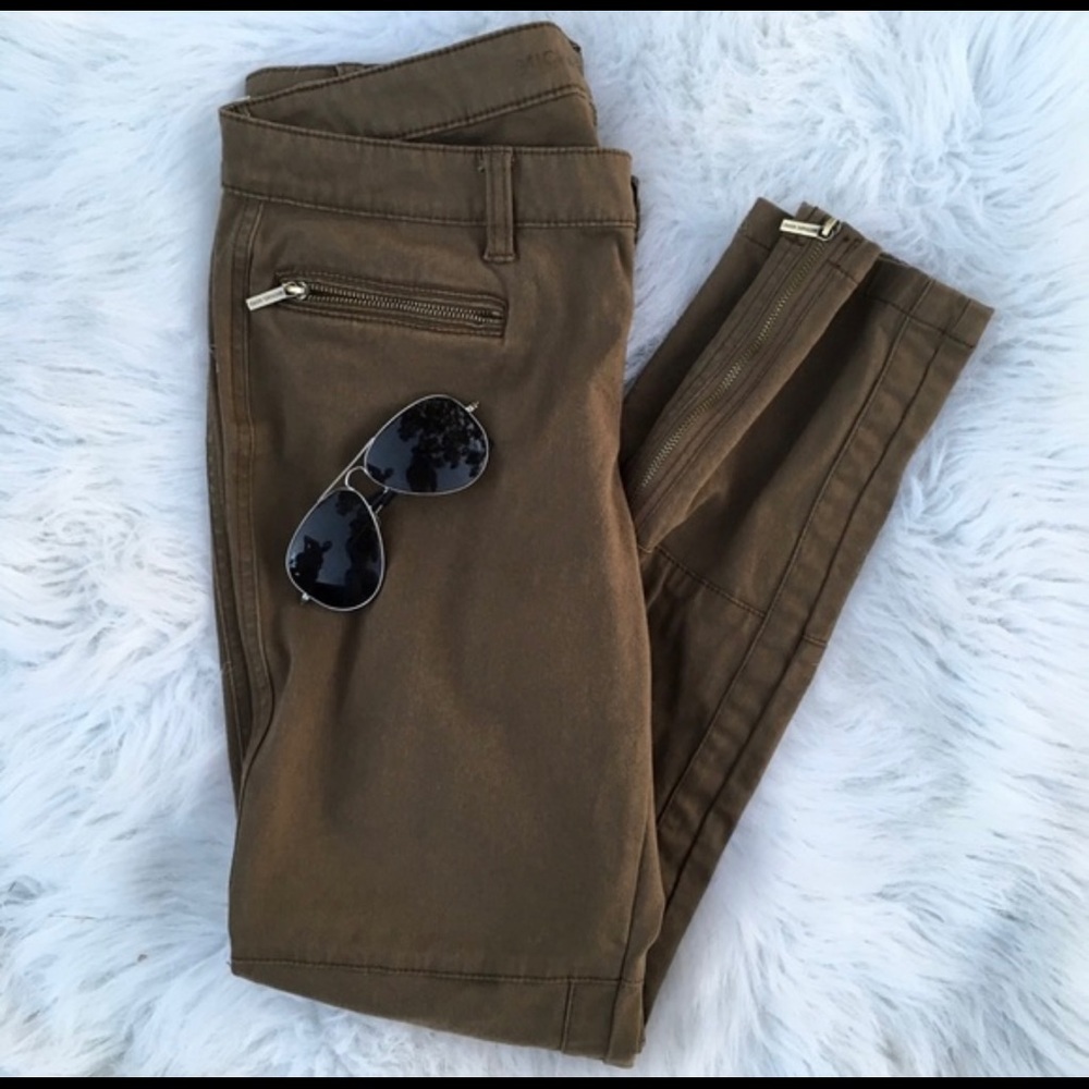 Michael Kors cropped military pants